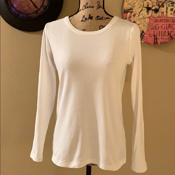 Land’s End Basic LS T-Shirt - Picture 4 of 5